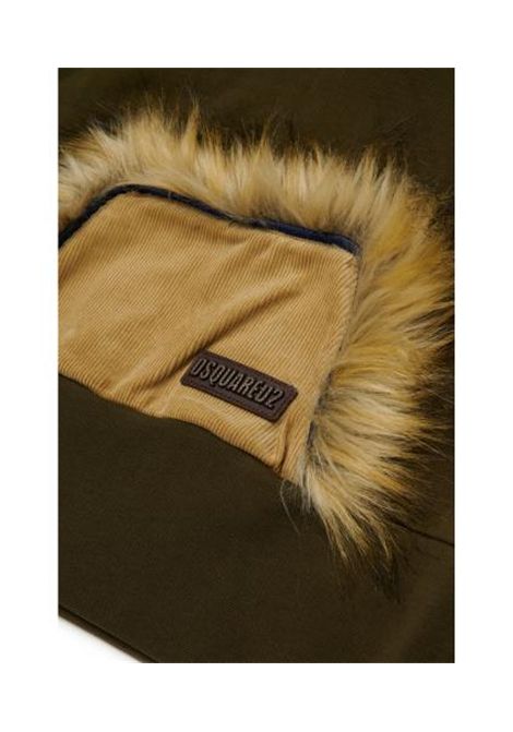 Felpa con pelliccia DSQUARED2 JUNIOR | DQ3469 D0AJ9DQ558